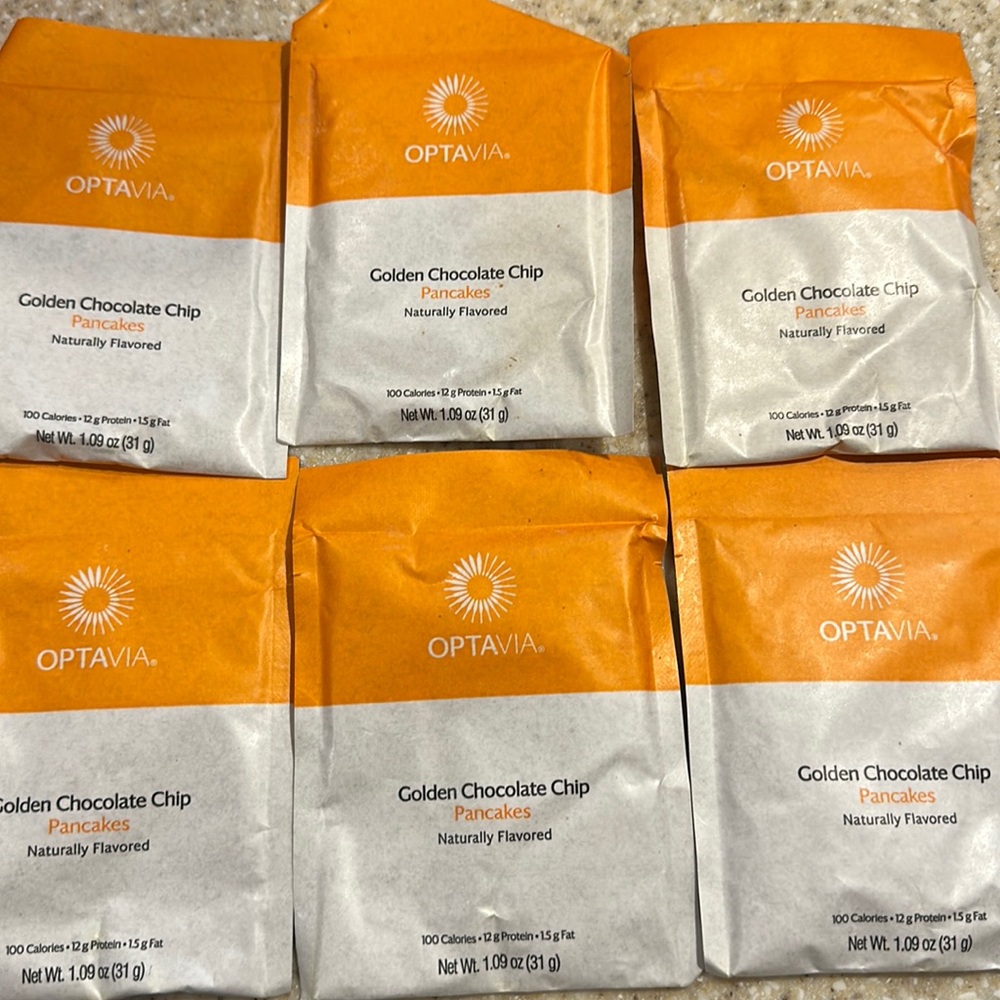 Optavia lot of 6 Golden Chocolate Chip Pancakes “expired”